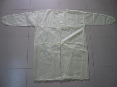 Disposable non-woven clothing (elastic cuff)
